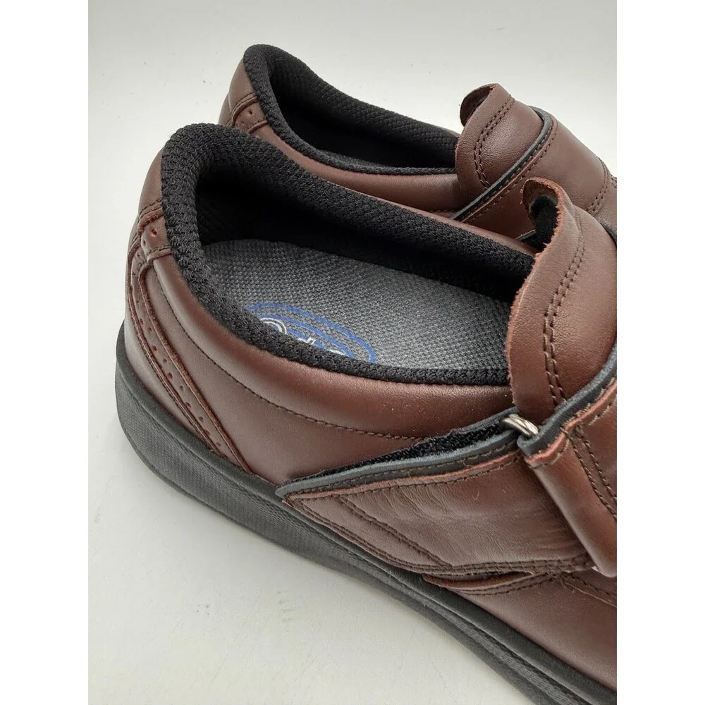 OrthoFeet LINCOLN CENTER Men's NEW Orthopedic Dress Shoe Brown US Size 12 M